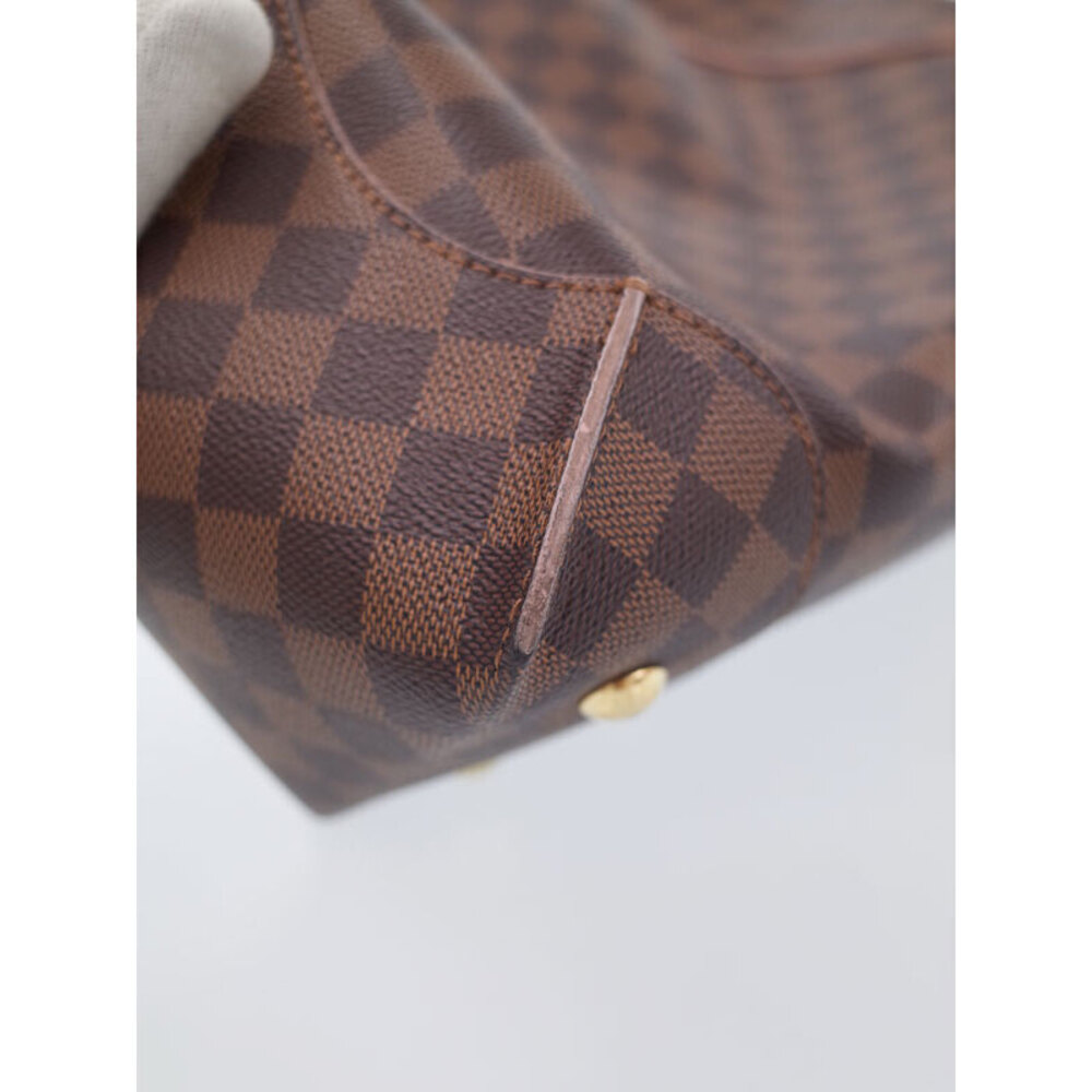 Louis Vuitton Damier Ebene Brown Kaisa Hobo Semi Shoulder Bag - Picture 5 of 8